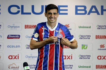 Bahia anuncia empréstimo de Léo Cittadini ao Shanghai Port com opção de compra