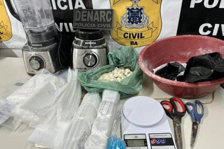 Polícia desarticula dois laboratórios de drogas na Engomadeira em menos de uma semana
