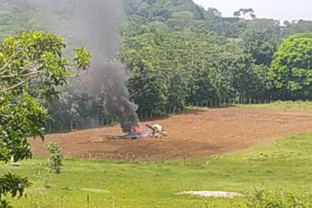 Avião pode ter pegado fogo em São Sebastião do Passé por quebra de asa após colisão com árvore