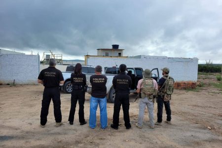 PF deflagra operação em combate a mineração ilegal de ouro em Santaluz (BA)