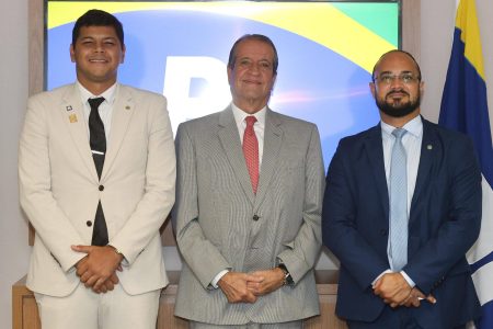 Em encontro com Alden e Diego Castro, Valdemar garante que ‘não faltará estrutura do PL para candidatos baianos’