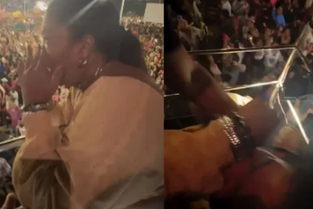 Mãe de Davi desmaia durante final do BBB 24