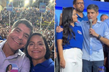 ACM Neto lança pré-candidatura de Débora Régis em Lauro de Freitas: ‘Não querem a continuidade’