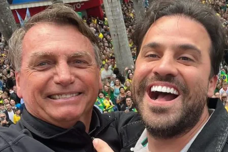 Pablo Marçal e Bolsonaro