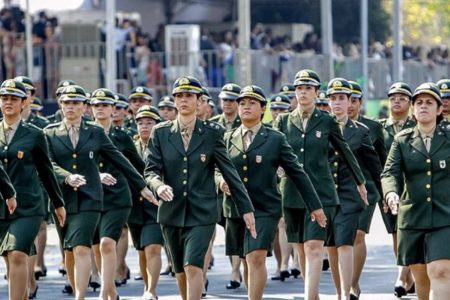 Apenas 10% do efetivo das Forças Armadas Brasileira são mulheres