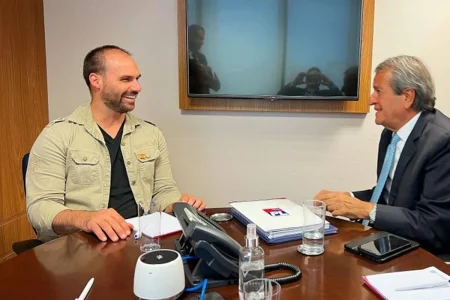 Presidente do PL revela que Eduardo Bolsonaro vai se candidatar ao Senado