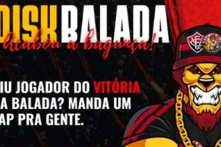 Camisa 12 lança ‘Disk Balada’ em meio à crise do Vitória
