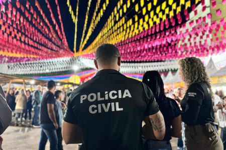 Polícia realiza ação contra a importunação sexual no São João de Jaguaquara