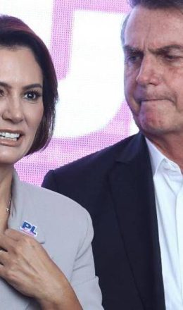 Jair Bolsonaro e Michelle Bolsonaro