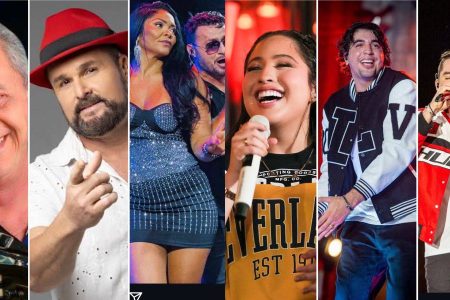 Confira as atrações de hoje no Parque de Exposições de Salvador