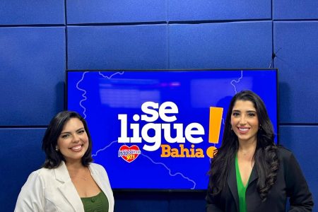 Cris Cambuí se junta a Tainá Reis na apresentação do Se Ligue Bahia na Itapoan FM