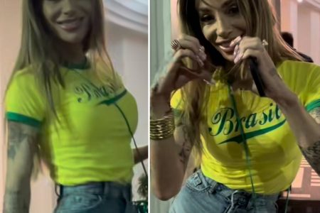 Maya Massafera aparece em Salvador pela primeira vez após transição