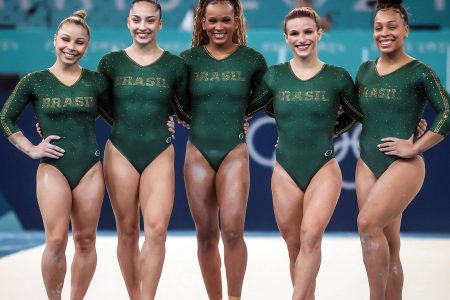 Brasil é bronze por equipes na ginástica nas Olimpíadas 2024