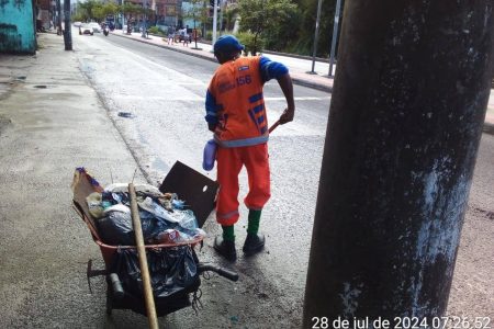 Prefeitura de Salvador aciona Justiça para suspender greve dos garis