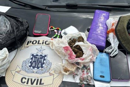 Trio suspeito de fazer parte de grupo criminoso é preso em flagrante na Bahia