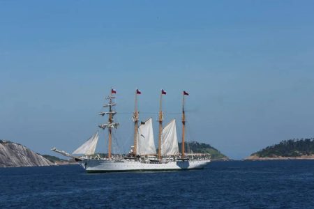 Navio-Escola “Esmeralda”da Marinha chilena estará aberto à visitação pública em Salvador