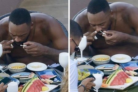 Filho de Michael Jordan é flagrado cheirando uma substância em pó