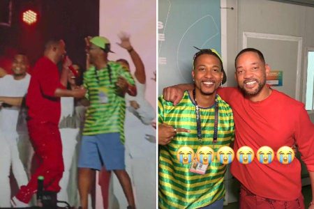 “Will Baiano” realiza sonho ao lado de Will Smith, mas perde nascimento da filha