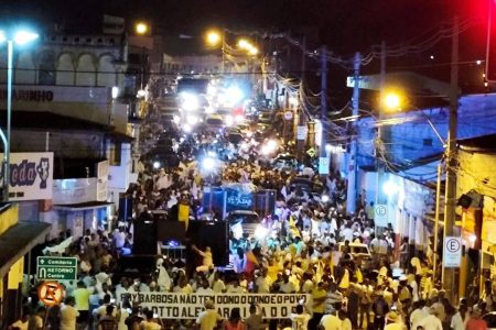 Ruy Barbosa: Eleitores de Bonifácio fazem manifestação e chamam Otto de ‘ditador’
