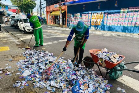 Limpurb realiza operação de limpeza no Nordeste de Amaralina nesta quarta-feira