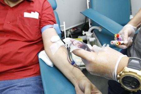 Servidores da segurança pública iniciam primeiro dia de doações ao Hemoba