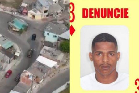 Polícia usa helicópteros e equipes terrestres para capturar suspeito na RMS