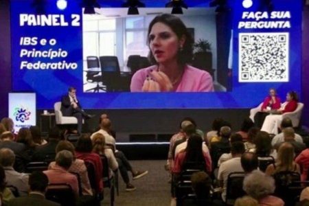 Giovanna Victer debate IBS e autonomia federativa na 9ª Plenafisco