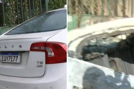 Sumiço em ferro-velho: carro de suspeito é incendiado Sumiço em ferro-velho: carro de suspeito é incendiado