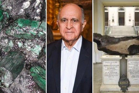 Paulo Souto: A semelhança do Meteorito de Bendegó com a Esmeralda Bahia de Pindobaçu. Pode?