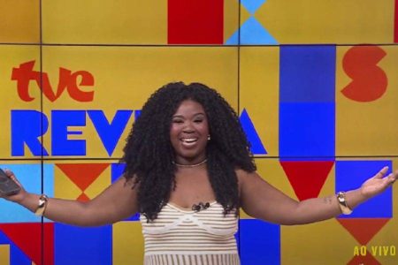 Naiara Oliveira estreia no comando do TVE Revista