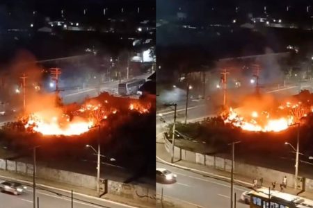 Incêndios atingem terrenos em Stella Maris e assustam moradores