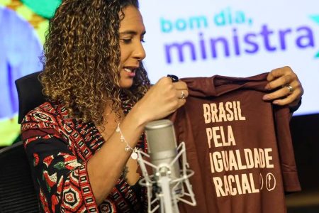 Anielle Franco cobra apoio de estados e municípios para implementar propostas da Conapir Anielle Franco cobra apoio de estados e municípios para implementar propostas da Conapir