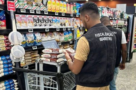 Ibametro reprova 25 produtos durante Operação Cesta Básica