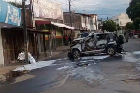 Atropelamento em Barreiras: jovem tenta atingir segurança e mata mulher Atropelamento em Barreiras: jovem tenta atingir segurança e mata mulher