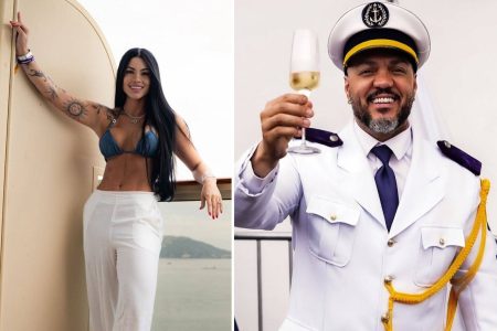 Suposta affair de Belo é tratada como primeira-dama em navio