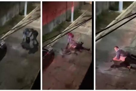 PM é flagrado pisando na cabeça de motorista durante abordagem em SP