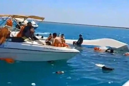 Catamarã afunda em Maragogi, Alagoas, e idoso morre em naufrágio