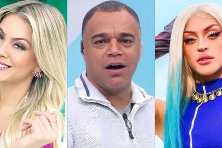 Renata Fan é acusada de homofobia ao postar meme de Denilson e Pabllo Vittar