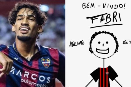 Fabrício é anunciado como novo reforço do Vitória com postagem inusitada