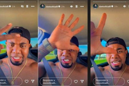 Davi alerta seguidores sobre gestos com as mãos que devem ser evitados