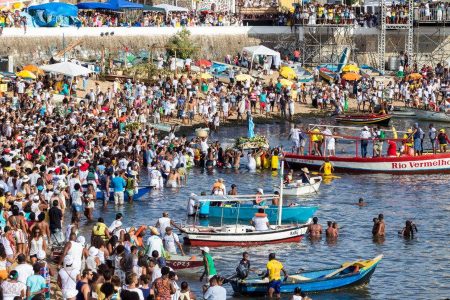 Festa de Iemanjá celebra 103 anos com o tema “Renascer com as águas de Iemanjá”