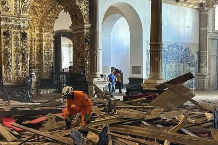 Polícia Federal assume investigação sobre desabamento de igreja no Pelourinho