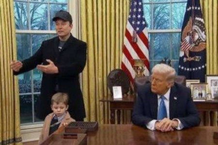 “Quero que você cale a boca”: Filho de Elon Musk rouba a cena em reunião com Trump