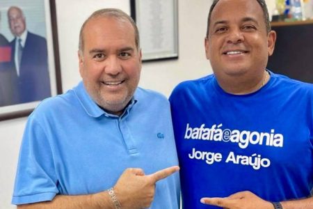 Sandro Régis propõe título de cidadão baiano para Jorge Araújo, vereador mais votado de Salvador Sandro Régis propõe título de cidadão baiano para Jorge Araújo, vereador mais votado de Salvador
