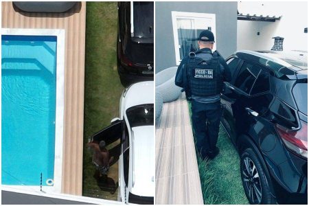 Polícia captura líder de facção em casa de luxo na Região Metropolitana de Salvador