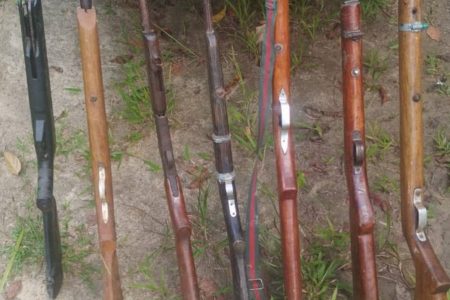 Polícia apreende seis espingardas em área rural entre Ilhéus e Buerarema