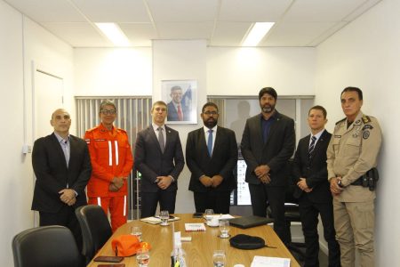 SSP, SJDH e SEAP reforçam integração com novas lideranças das Forças de Segurança