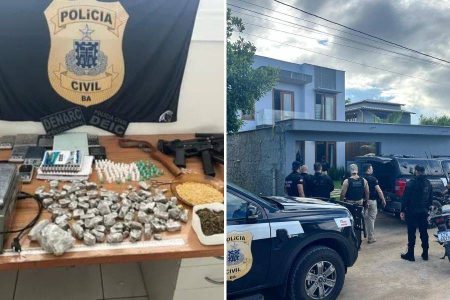 Laboratório de drogas é desativado em Arraial d’Ajuda durante operação