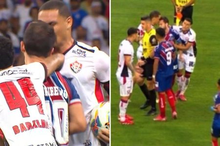 FBF divulga áudio do VAR sobre cabeçada de Everton Ribeiro no Ba-Vi