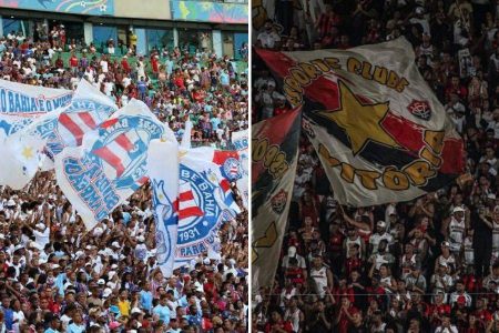 Dupla Ba-Vi está no Top 15 das maiores torcidas do Brasil, segundo pesquisa